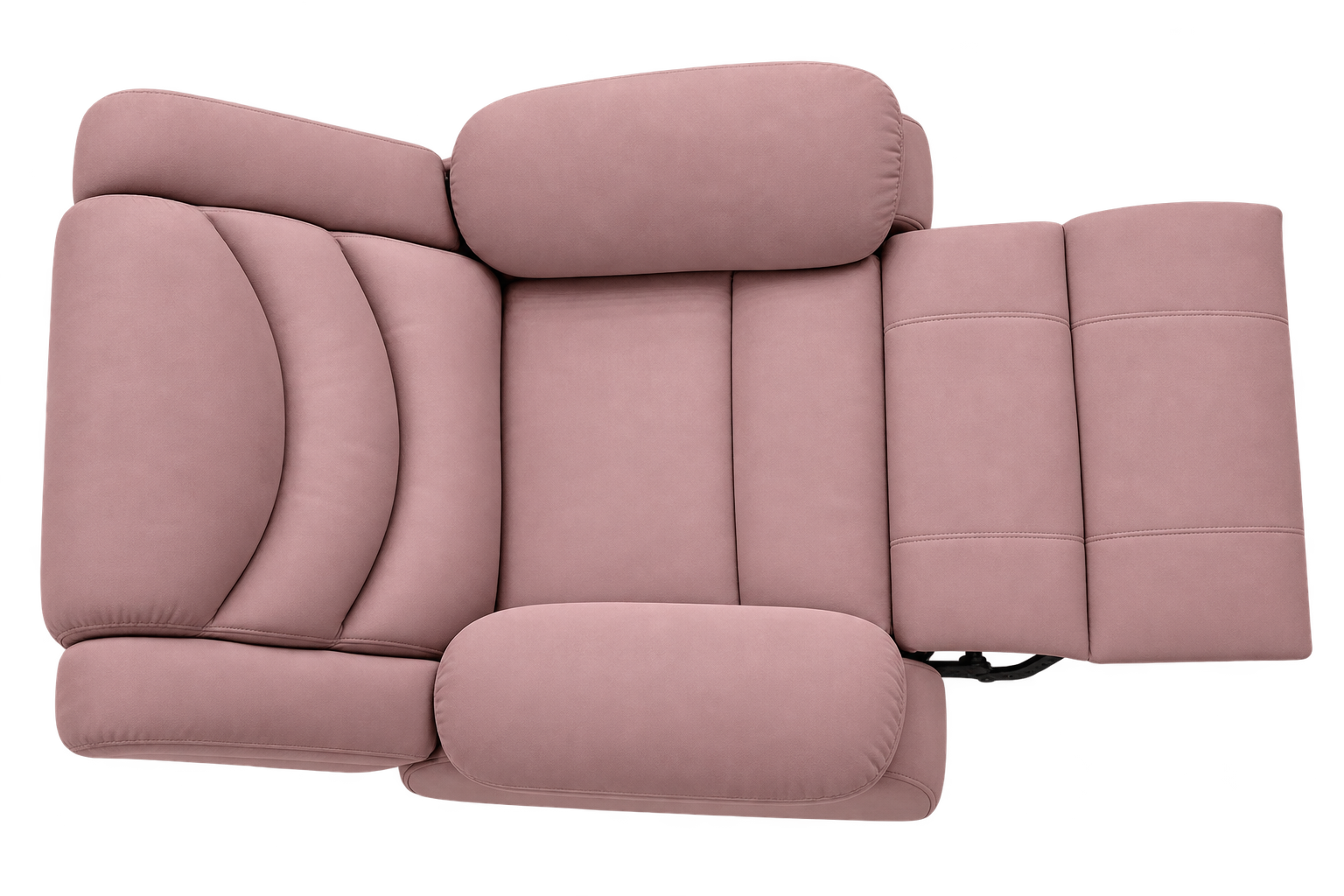 Recliner Leather Fabric Sofa thumbnail 4